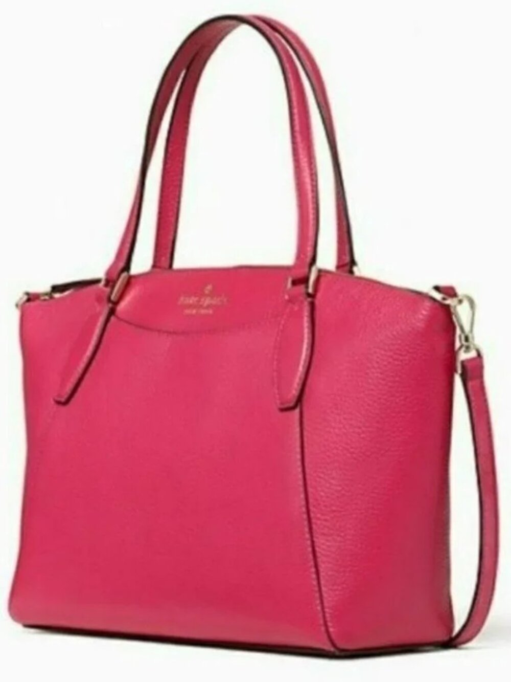 Nwt Kate Spade NY Pink Leather Shoulder Bag Purse